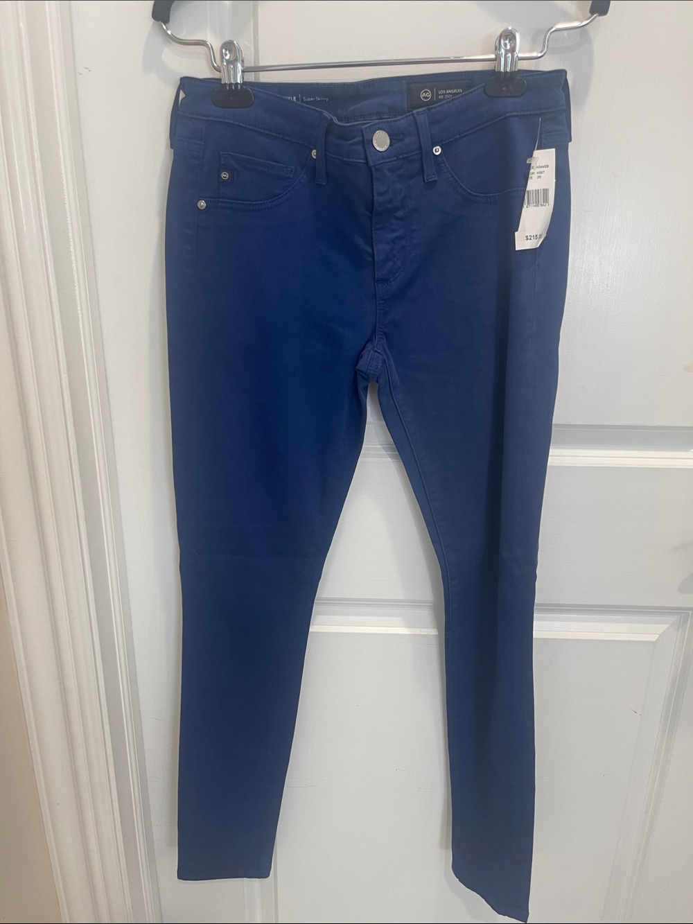Ag Adriano Goldschmied Deep Navy Skinny Jeans